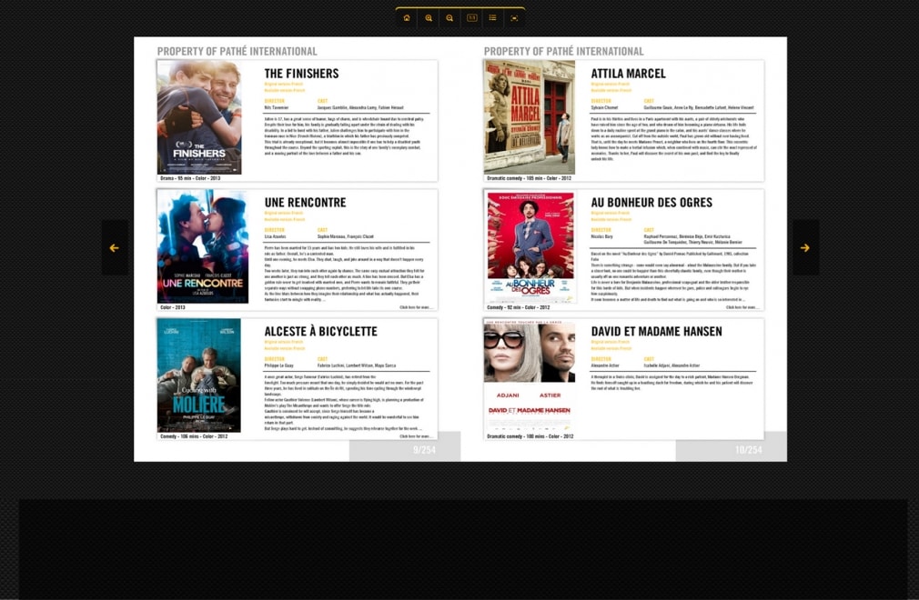 PATHÉ INTERNATIONAL - 'The Catalogue' filmographie complète : 3