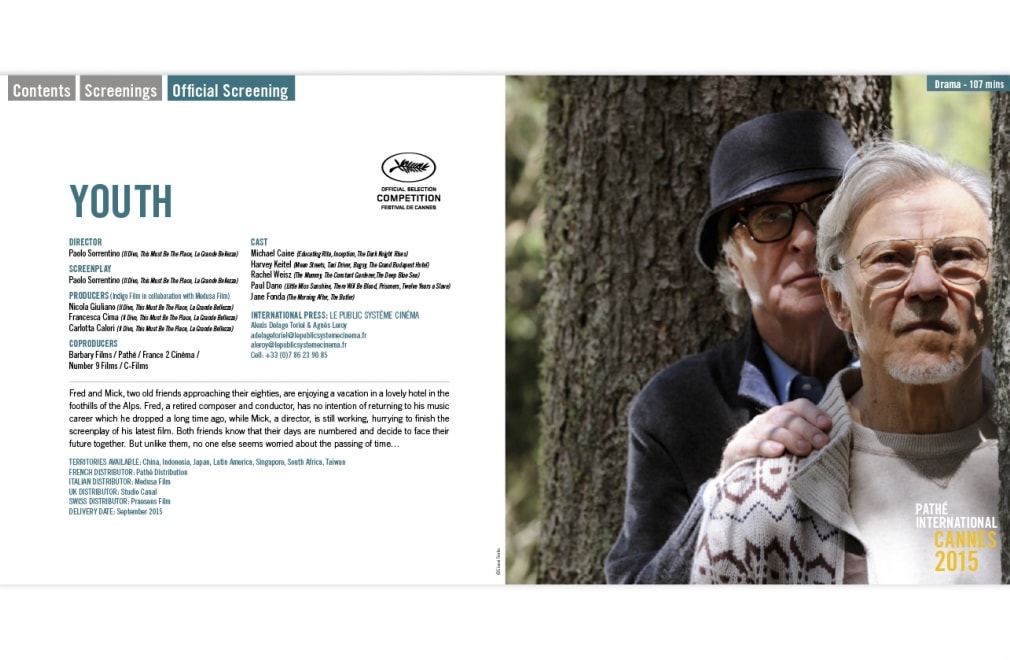 PATHÉ INTERNATIONAL - Festival Cannes 2015 : 2
