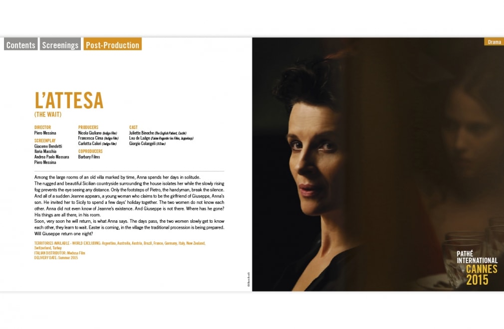 PATHÉ INTERNATIONAL - Festival Cannes 2015 : 6