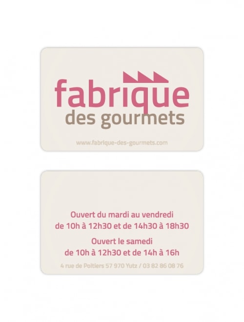 FABRIQUE DES GOURMETS - Identité visuelle, affiches et flyer
