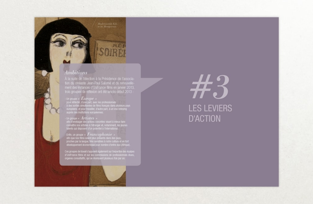 UNIFRANCE FILMS - Rapport d'activité 2013 : 3
