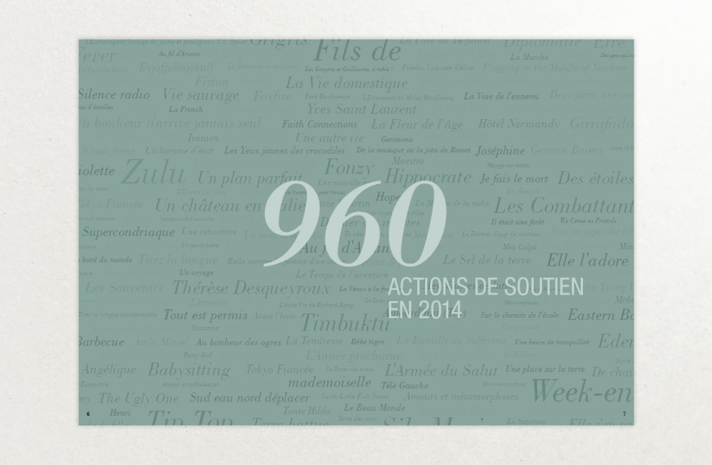 UNIFRANCE FILMS - Rapport d'activité 2014 : 2