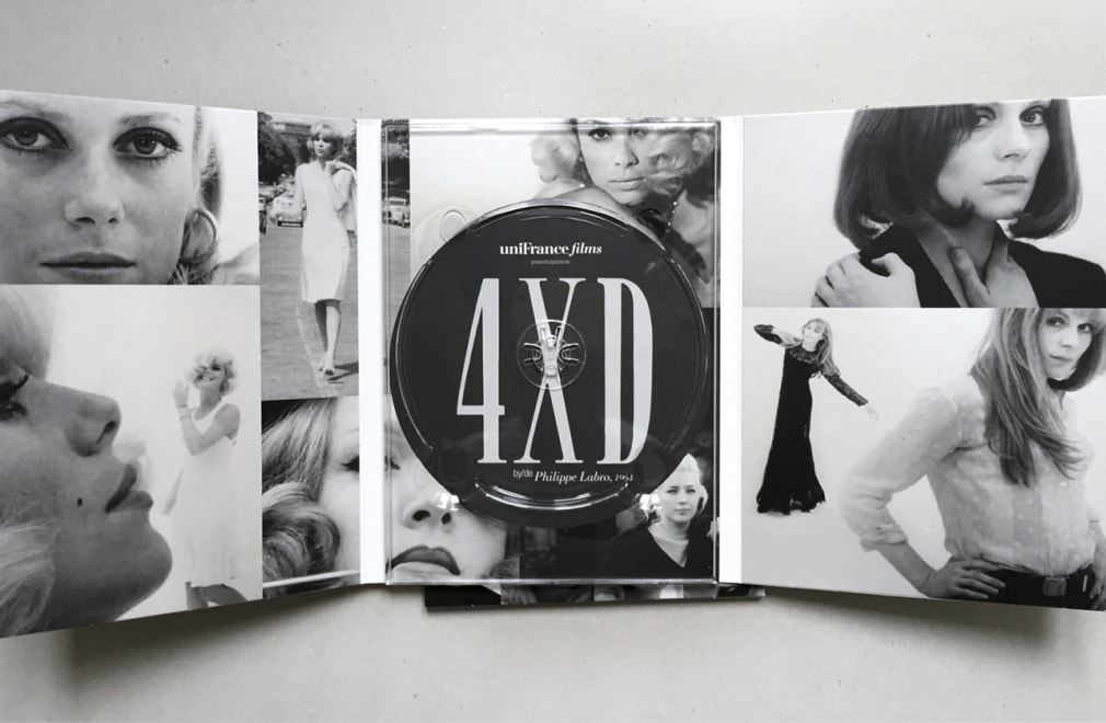 UNIFRANCE FILMS - '4XD' court-métrage : Mireille Darc, Catherine Deneuve, Marie Dubois, Françoise Dorléac - DVD 3 volets