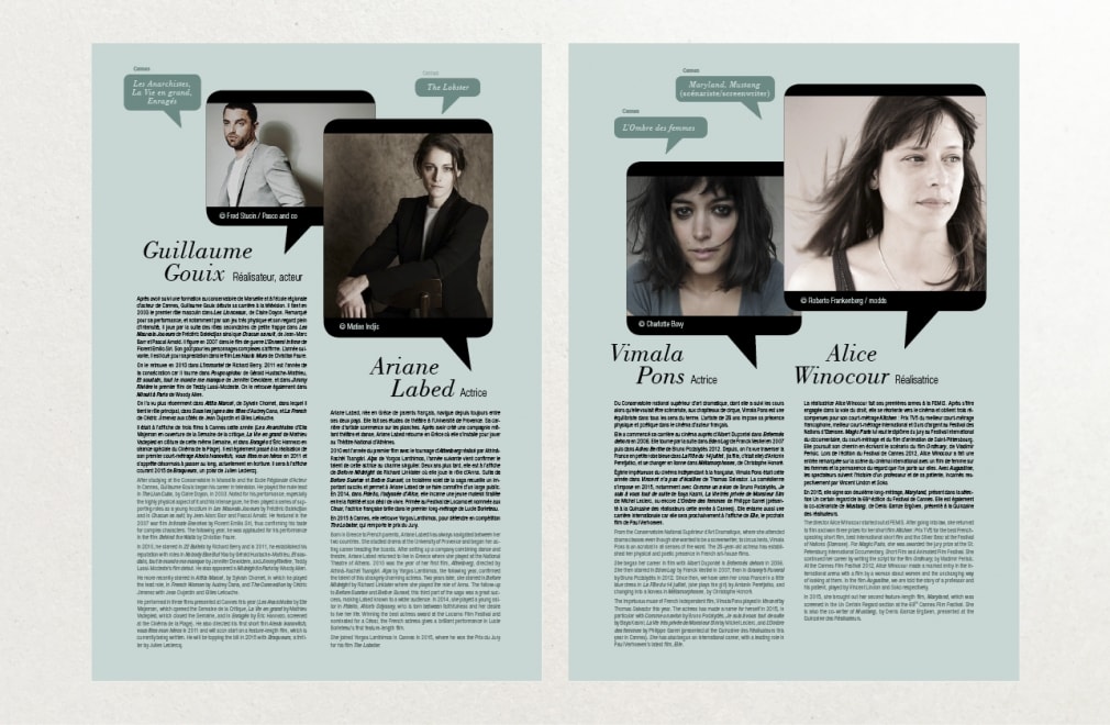 UNIFRANCE FILMS - '1O nouveaux talents à suivre' 2015, fr/ang : 3