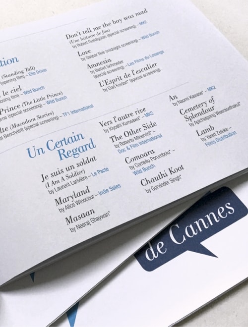 UNIFRANCE FILMS - Festival de Cannes 2015 : 1
