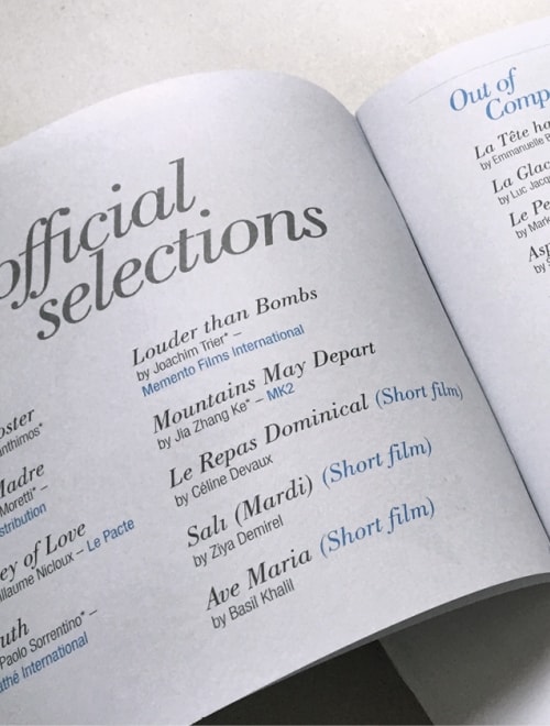 UNIFRANCE FILMS - Festival de Cannes 2015 : 2