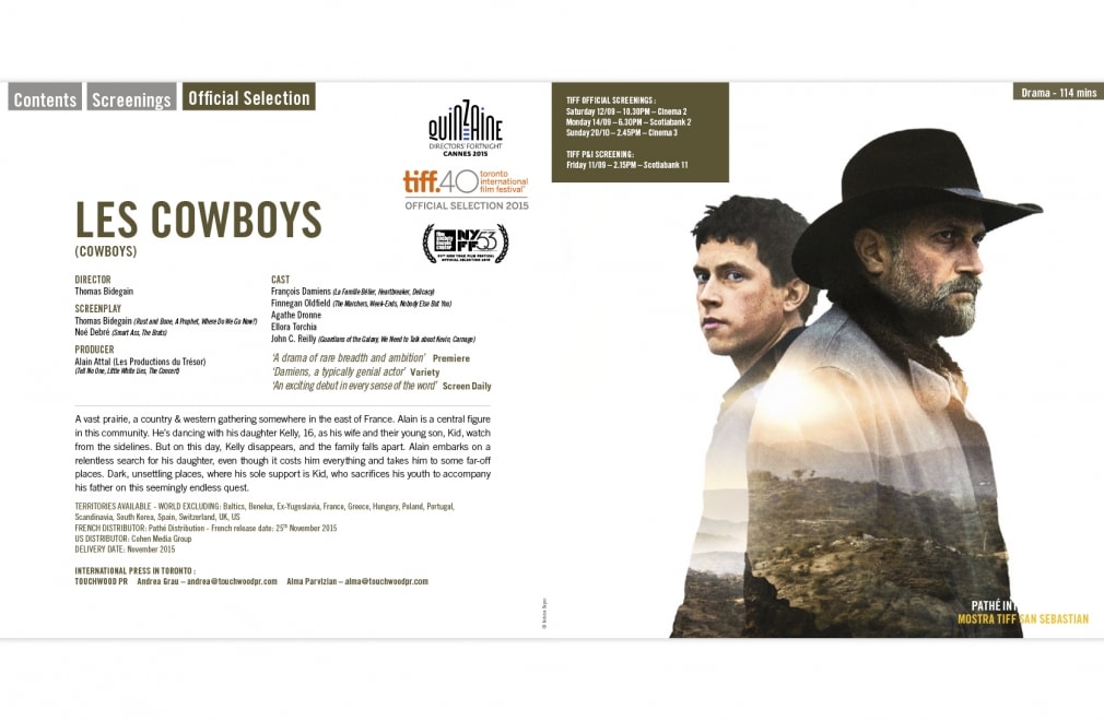 PATHÉ INTERNATIONAL - Festival Toronto 2015 : 2