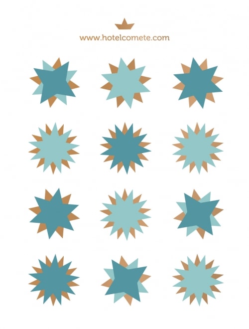 HOTEL COMETE - Identité visuelle : 3