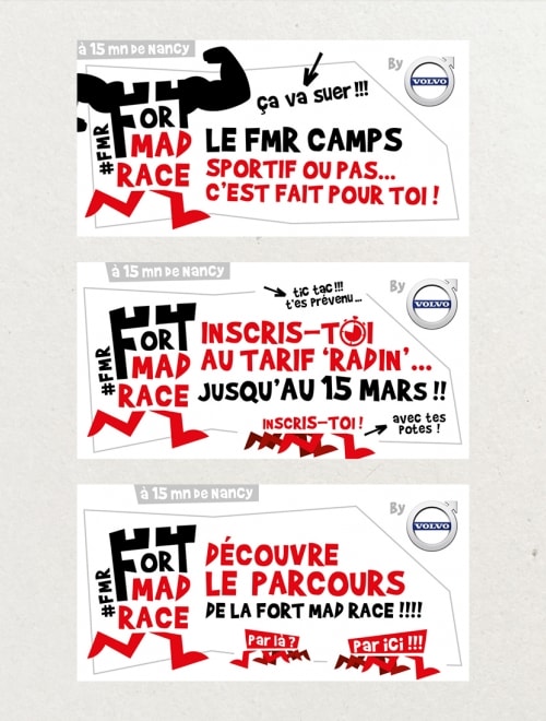 FORT MAD RACE - conseil, stratégie, création identité visuelle