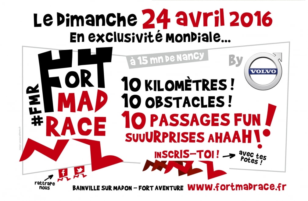 FORT MAD RACE - conseil, stratégie, création identité visuelle : 1