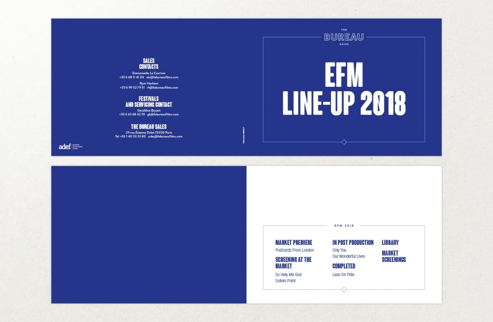 THE BUREAU SALES - Festival EFM Berlin 2018 : 1