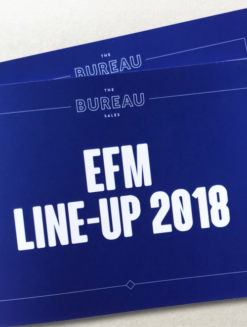 THE BUREAU SALES - Festival EFM Berlin 2018