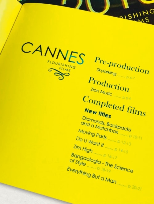 FLOURISHING FILMS - Festival Cannes 2018