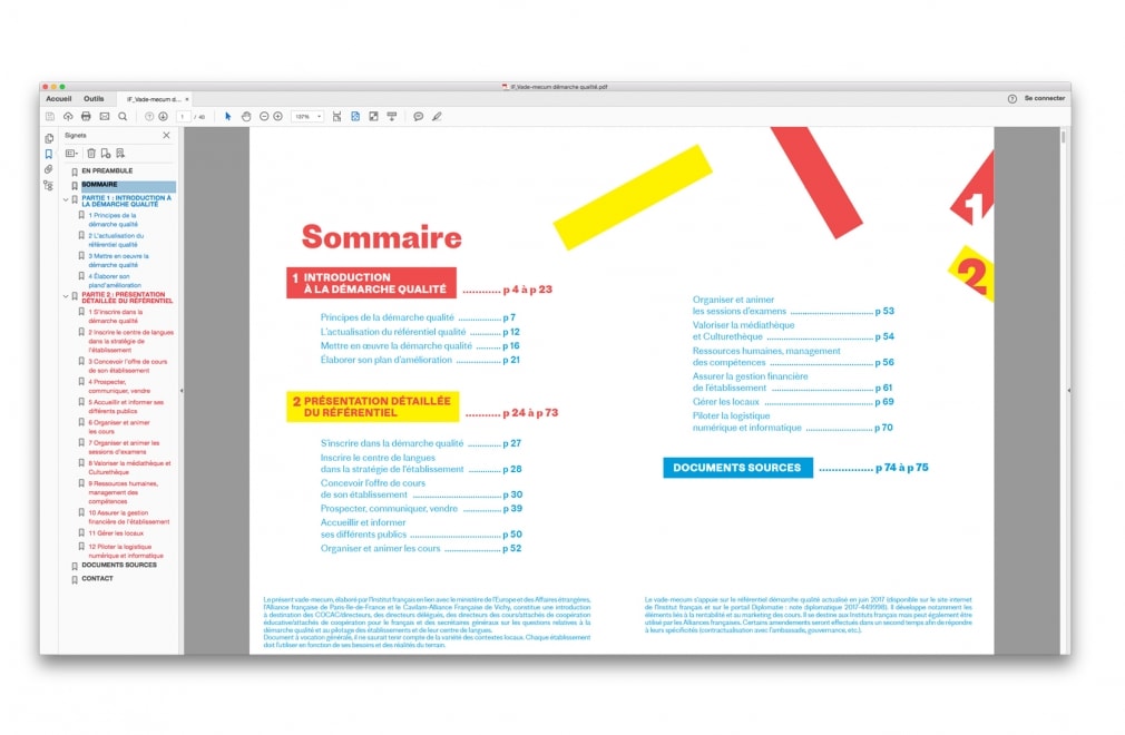 INSTITUT FRANCAIS - Vade-mecum démarche qualité : 2