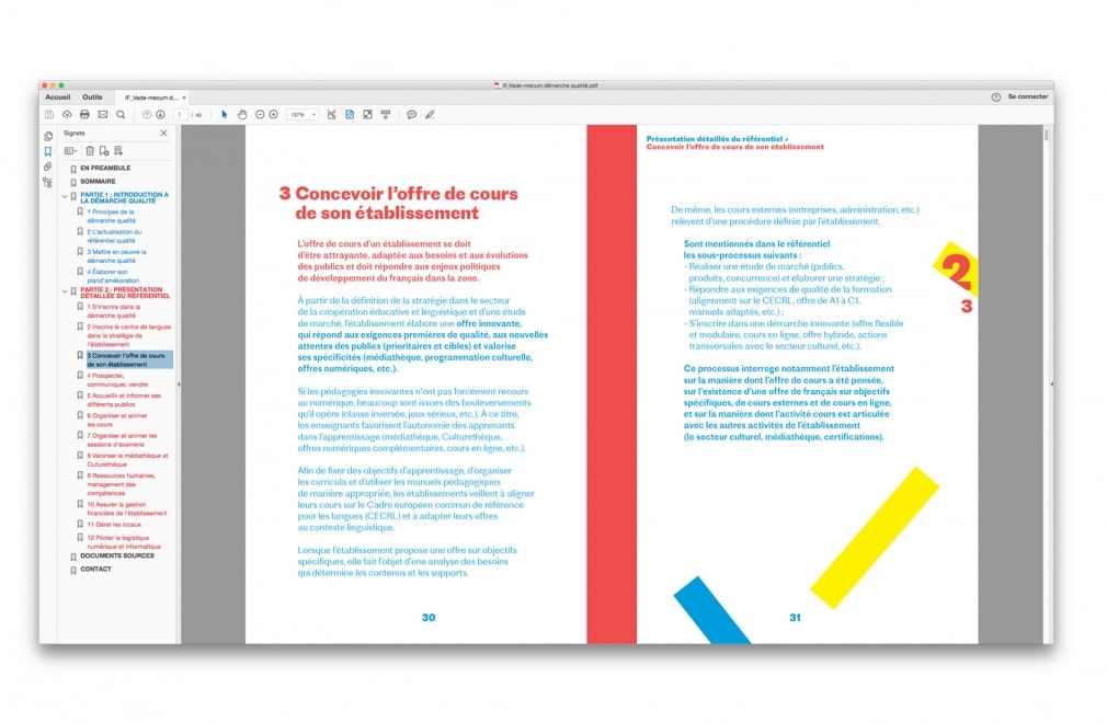 INSTITUT FRANCAIS - Vade-mecum démarche qualité : 9