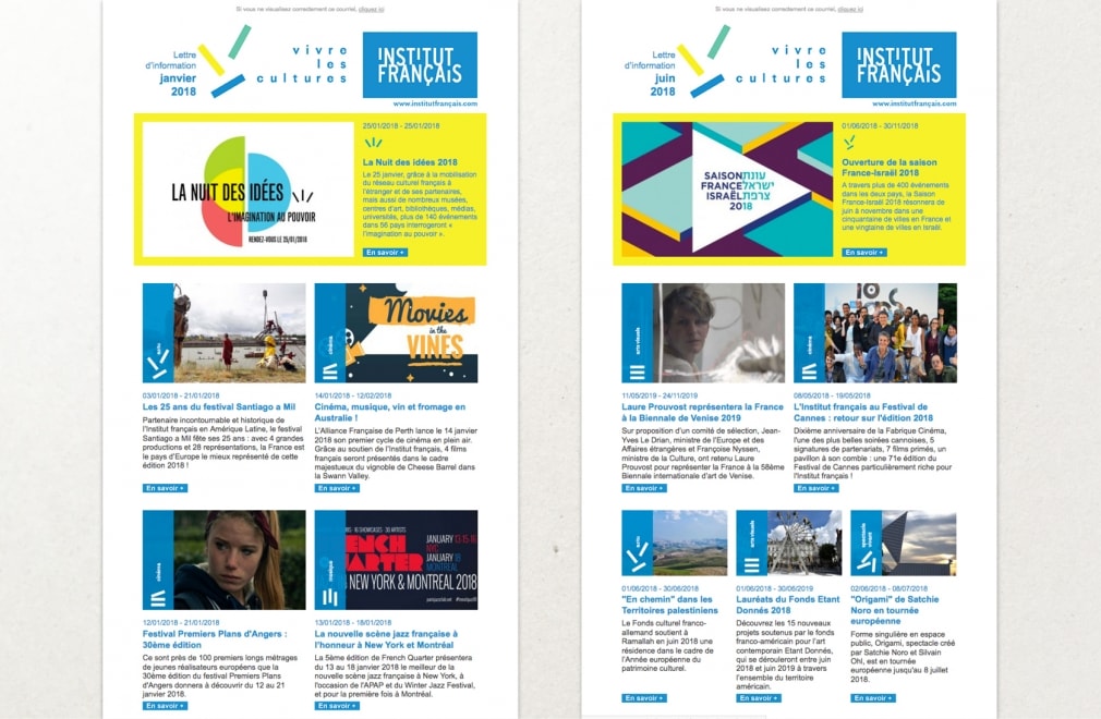 INSTITUT FRANCAIS - Newsletter refonte : 6