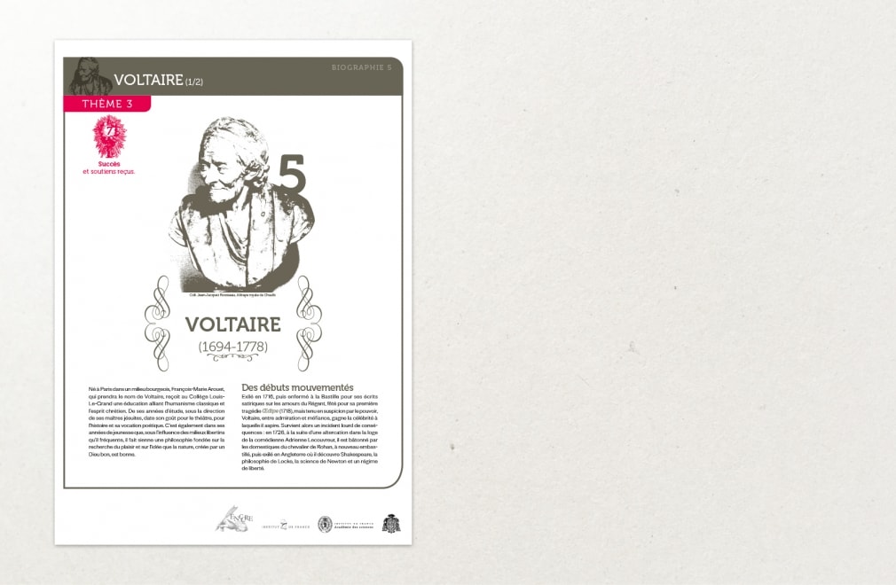 INSTITUT DE FRANCE - Support pédagogique  : 1