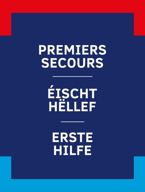 ACCENTAIGU  - Dépliant CGDIS - 1er SECOURS