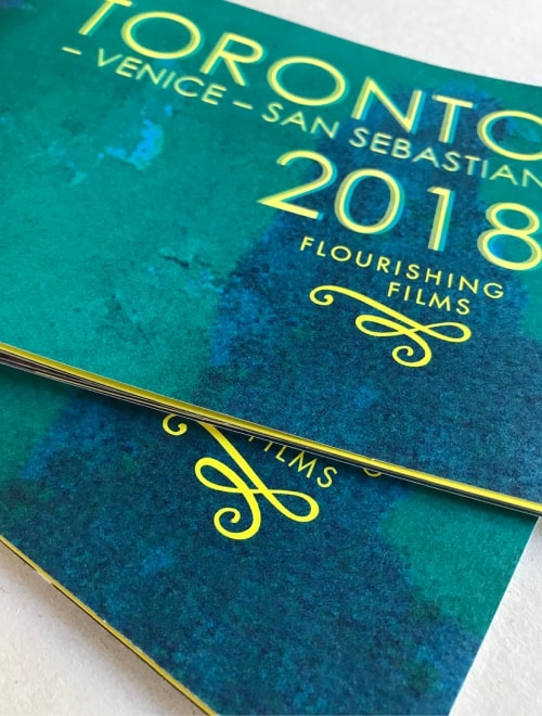 FLOURISHING FILMS - Festival Toronto, Venice, San Sebastian 2018 : 2
