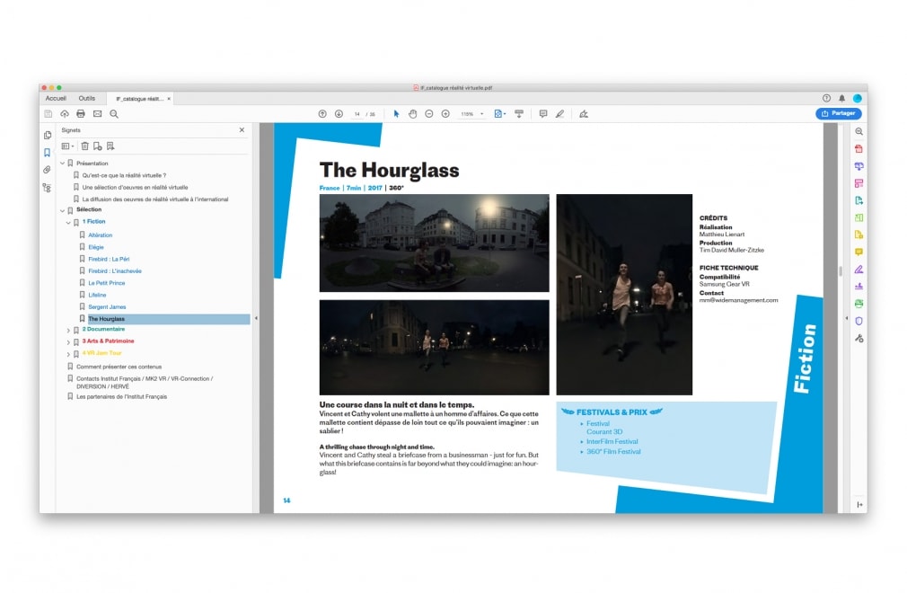 INSTITUT FRANCAIS - Catalogue 'Culture VR, la sélection' : 6