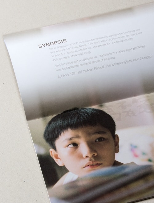 MEMENTO FILMS  - Dossiers de presse 'ILO ILO'