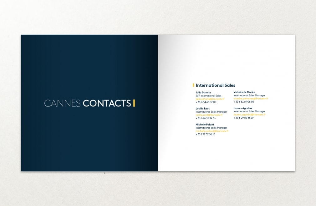 FRANCE TV DISTRIBUTION - Festival CANNES 2019 : 9