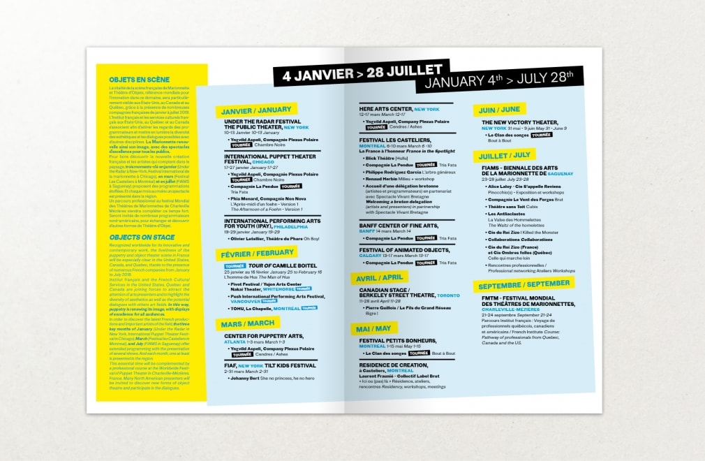 INSTITUT FRANCAIS - Objet en scène