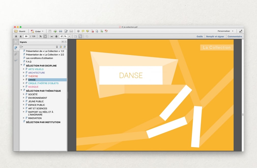 INSTITUT FRANCAIS - Catalogue LA COLLECTION : 13