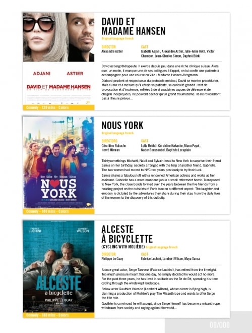 PATHÉ INTERNATIONAL - 'The Catalogue' filmographie complète